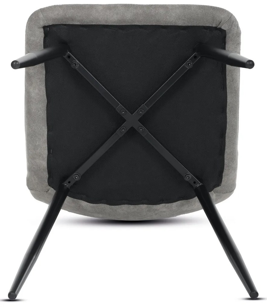 Zestaw krzeseł do jadalni Vintage CT-281 GREY3, 4szt.