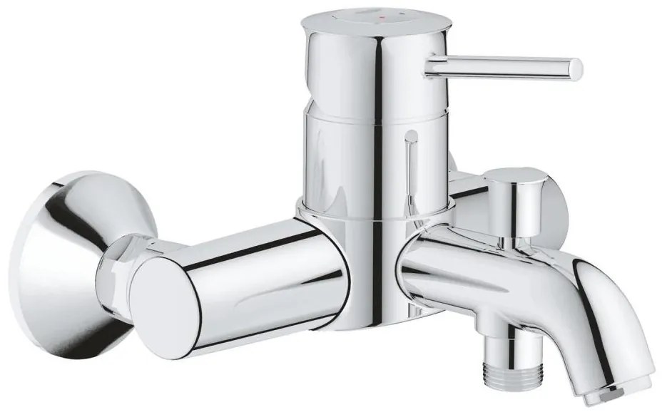 GROHE 32865000 - Bateria wannowa BAUCLASSIC DN 15 błyszczący chrom