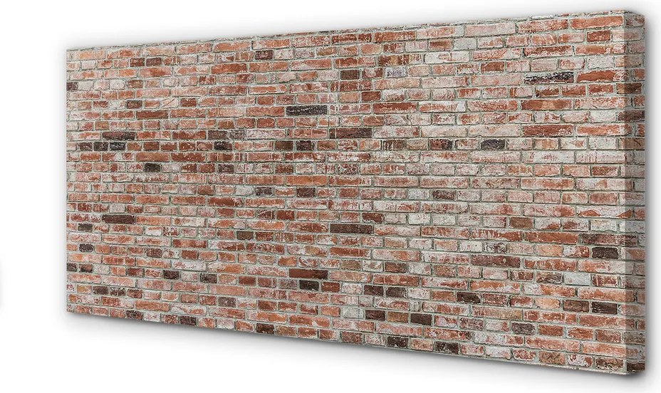 Zdjęcie na płótnie Autentyczna Ściana Ceglana