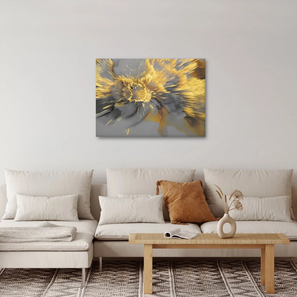 Obraz - Złota ekspansja (70x50 cm)