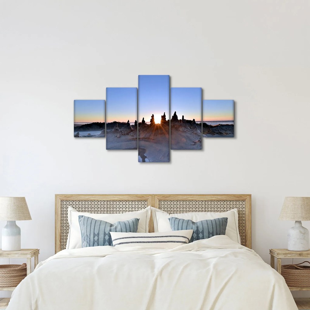 Obraz piaszczystej scenerii (125x70 cm)