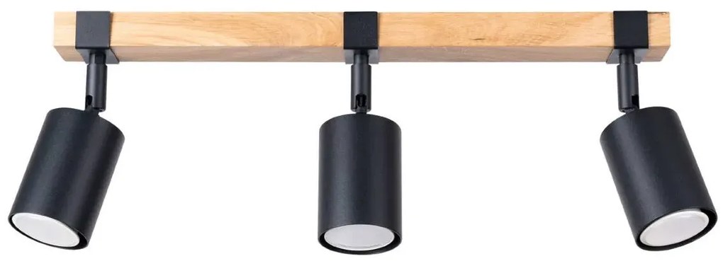Trzypunktowa loftowa lampa z ruchomymi spotami - A579 W5-M24