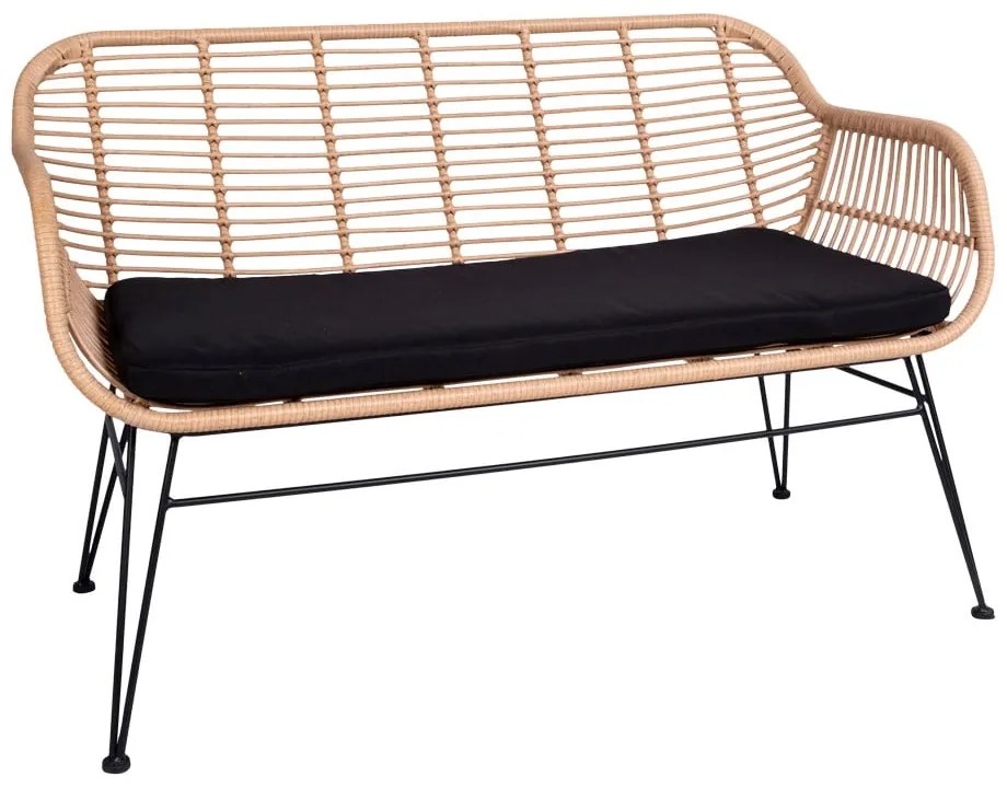 Sofa ogrodowa ze sztucznego rattanu House Nordic Trieste