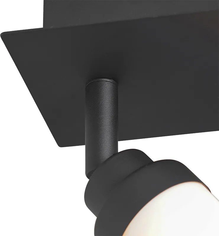 Nowoczesny reflektor łazienkowy czarny IP44 - Japie