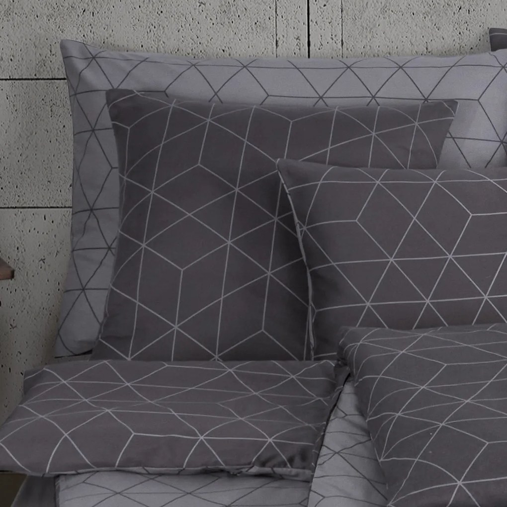 4Home Pościel bawełniana Lines, 220 x 200 cm, 2 szt. 70 x 90 cm