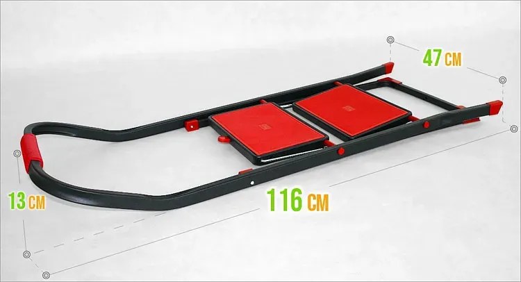 2-stopniowa składana drabinka T0-E68