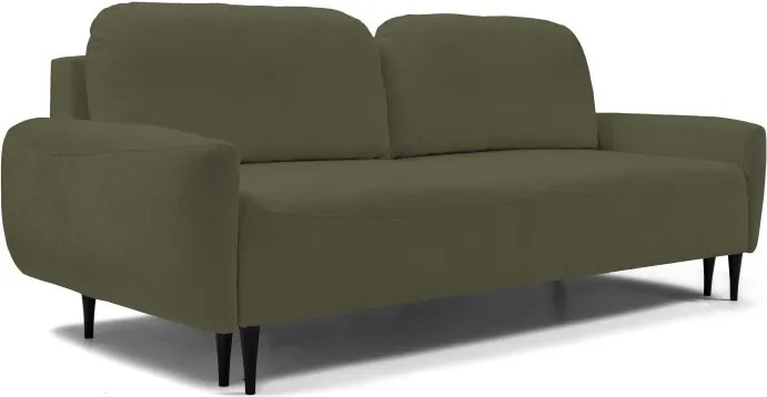 Sofa BOHO z funkcja spania i pojemnikiem OLIWKOWY PERFECT HARMONY 39