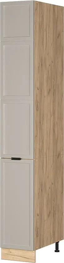 Szafka aptekarska greybeige 30x58x206.8 fame-line