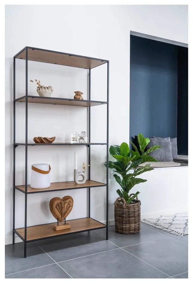 Regał w dekorze dębu 80x170 cm Vita – House Nordic