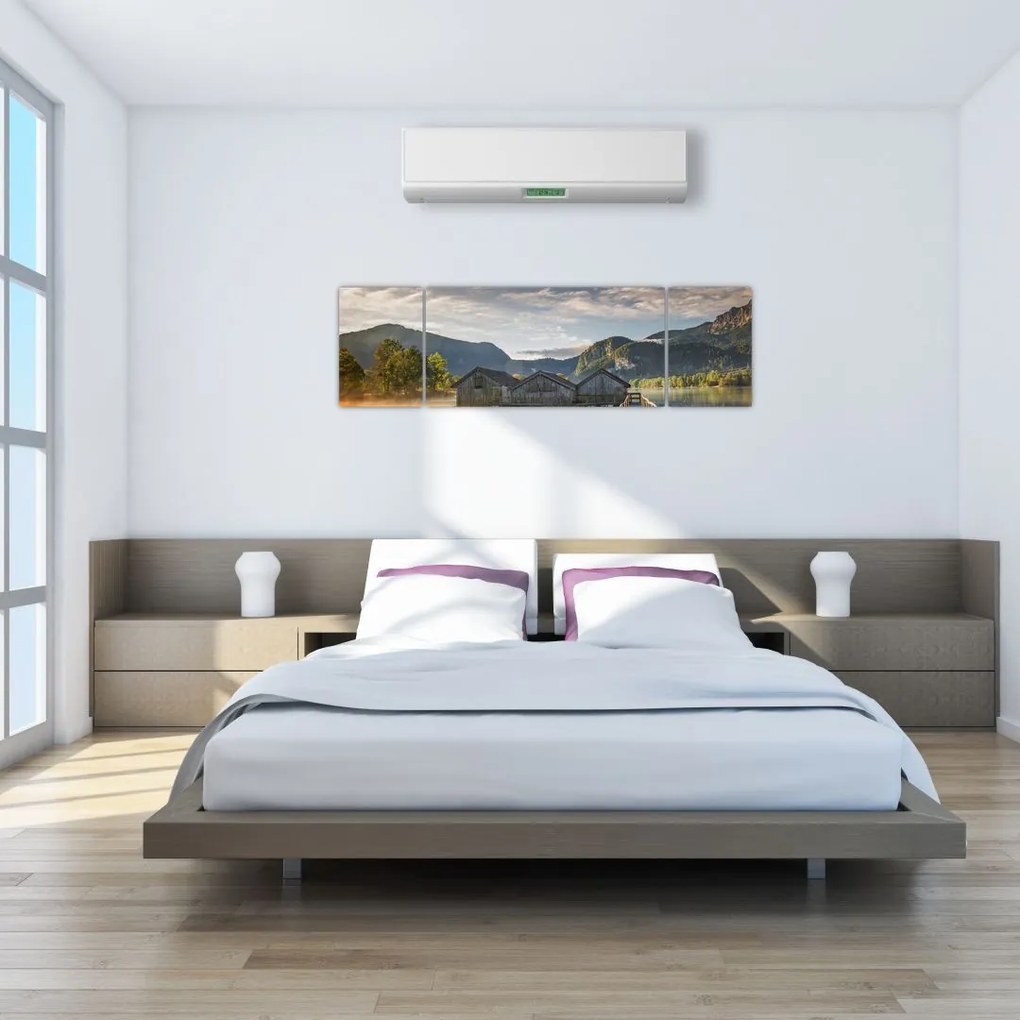 Obraz jeziora (170x50 cm)