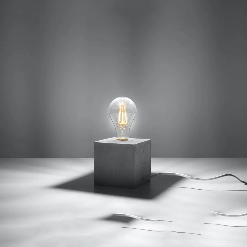 Lampa biurkowa ARIZ betonowa SOLLUX  LIGHTING