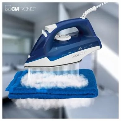 Clatronic DB 3704 żelazko parowe, niebieski