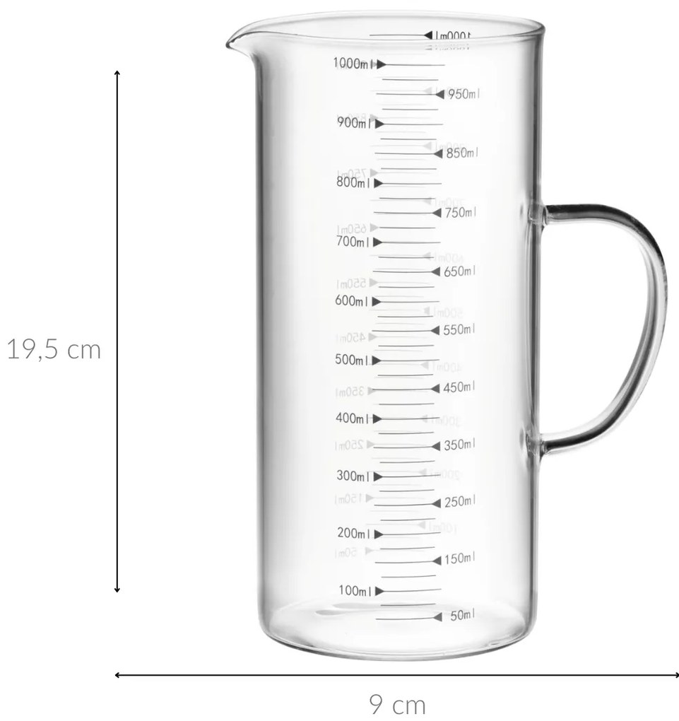 Dzbanek z miarką, 1 l