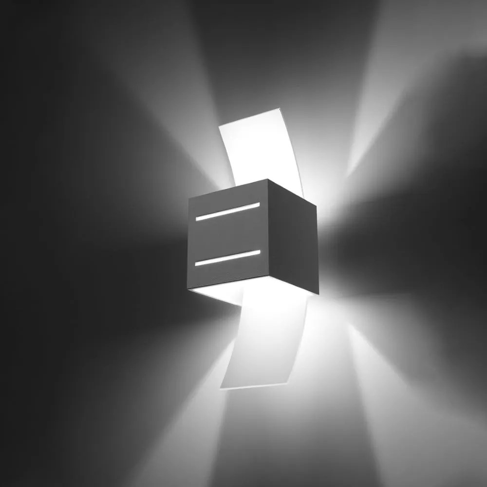 Biały kinkiet Carlo – Sollux