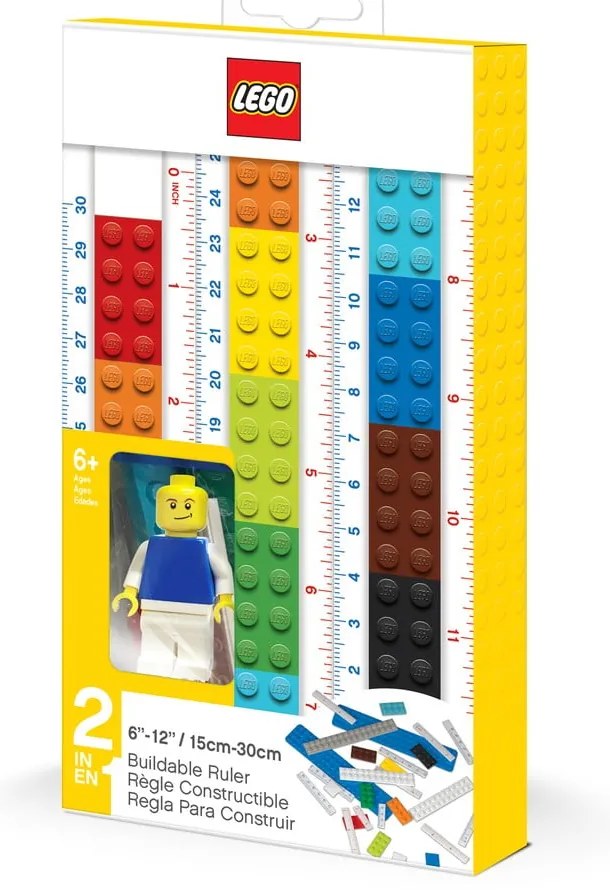 Składana linijka z minifigurką LEGO®, 30 cm