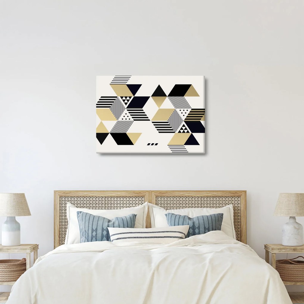 Obraz - Kształty geometryczne N⁰1 (70x50 cm)