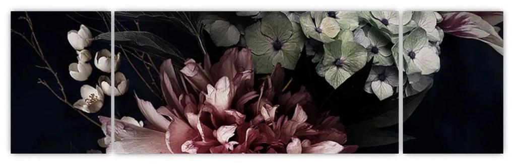 Obraz bukietu (170x50 cm)