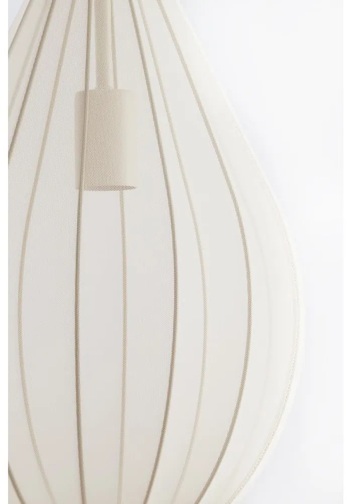 Beżowa lampa wisząca ze szklanym kloszem ø 28 cm Itela – Light &amp; Living