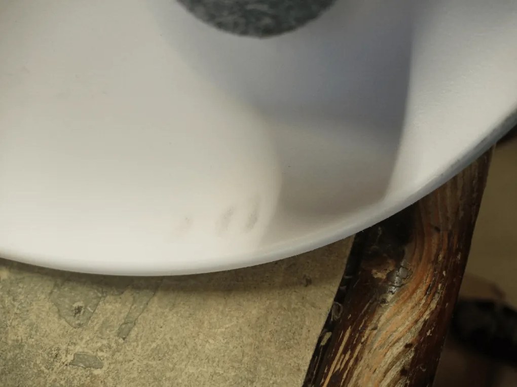 Promocja Krzesło do jadalni OSAKA plastikowe, białe II. jakość