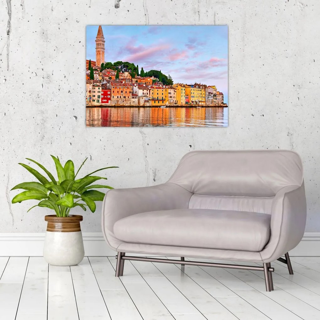 Obraz na szkle - Rovinj, Chorwacja (70x50 cm)