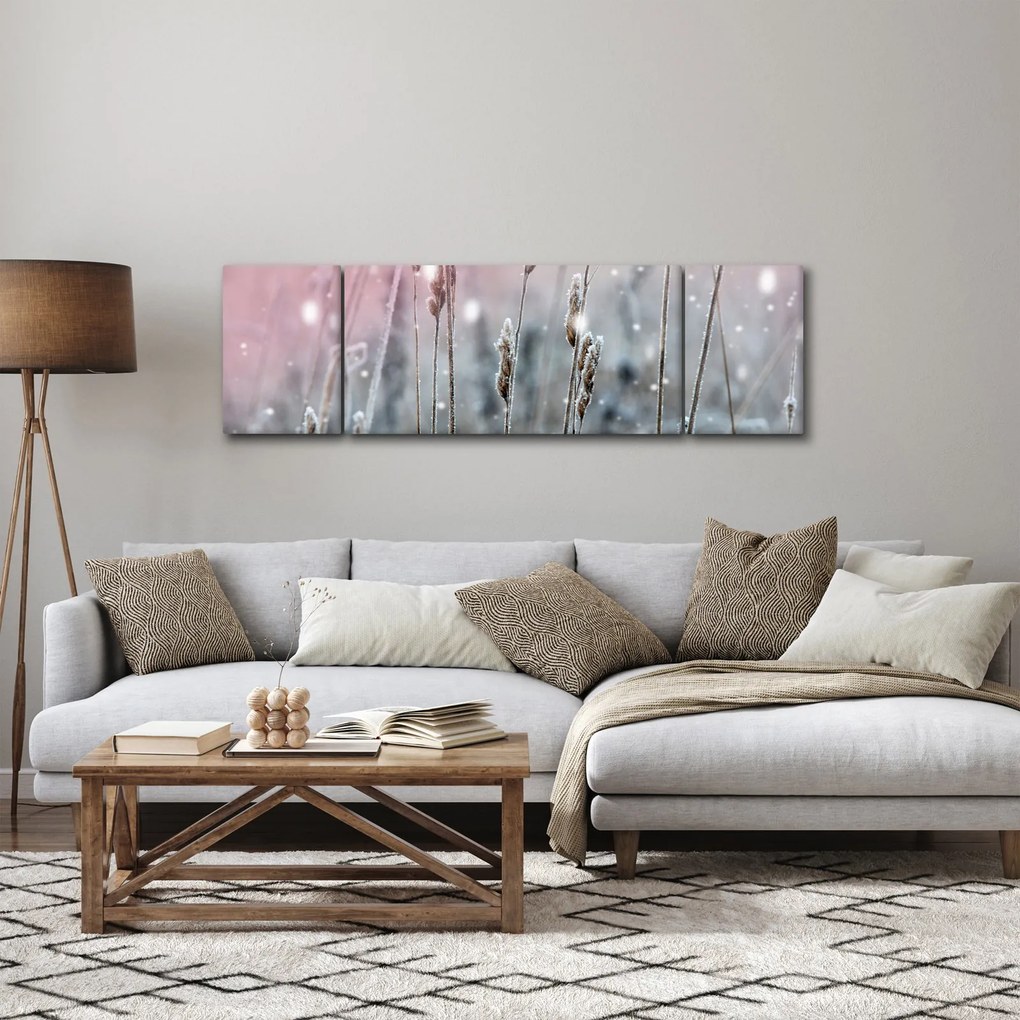 Obraz - Zimowy krajobraz (170x50 cm)