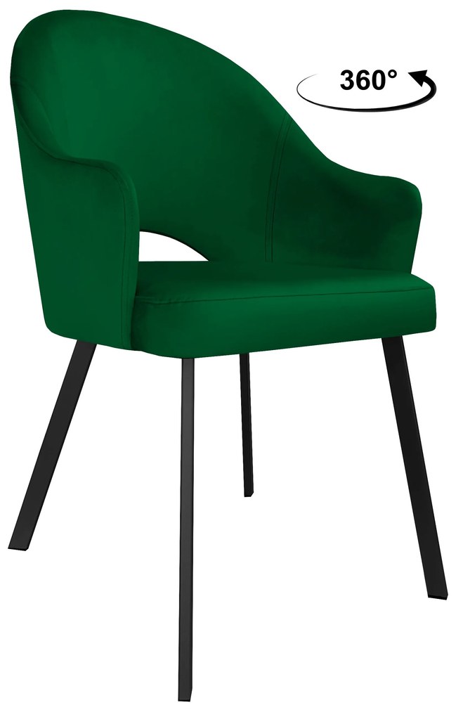 Krzesło obrotowe Velvet podstawa Profil czarna MG25