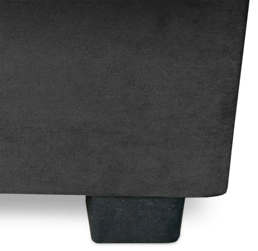Sofa z Funkcją Spania SIGMA Rozkładana Wersalka Dwuosobowa Szara Nowoczesna do Salonu
