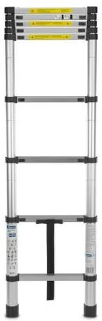 Drabina teleskopowa aluminiowa, 2,9 m, 2,9 m