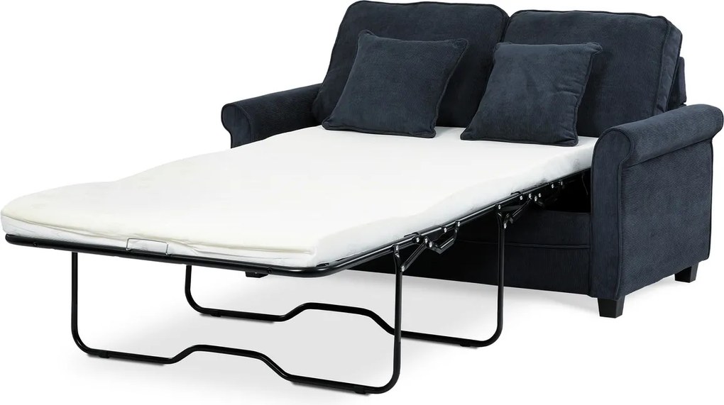 Sofa dwuosobowa ASB-4170 BLUE2, sztruks, niebieski
