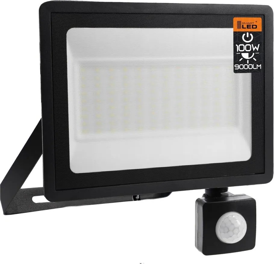 Reflektor zewnętrzny LED 100W 230V 4500K IP65 czarny