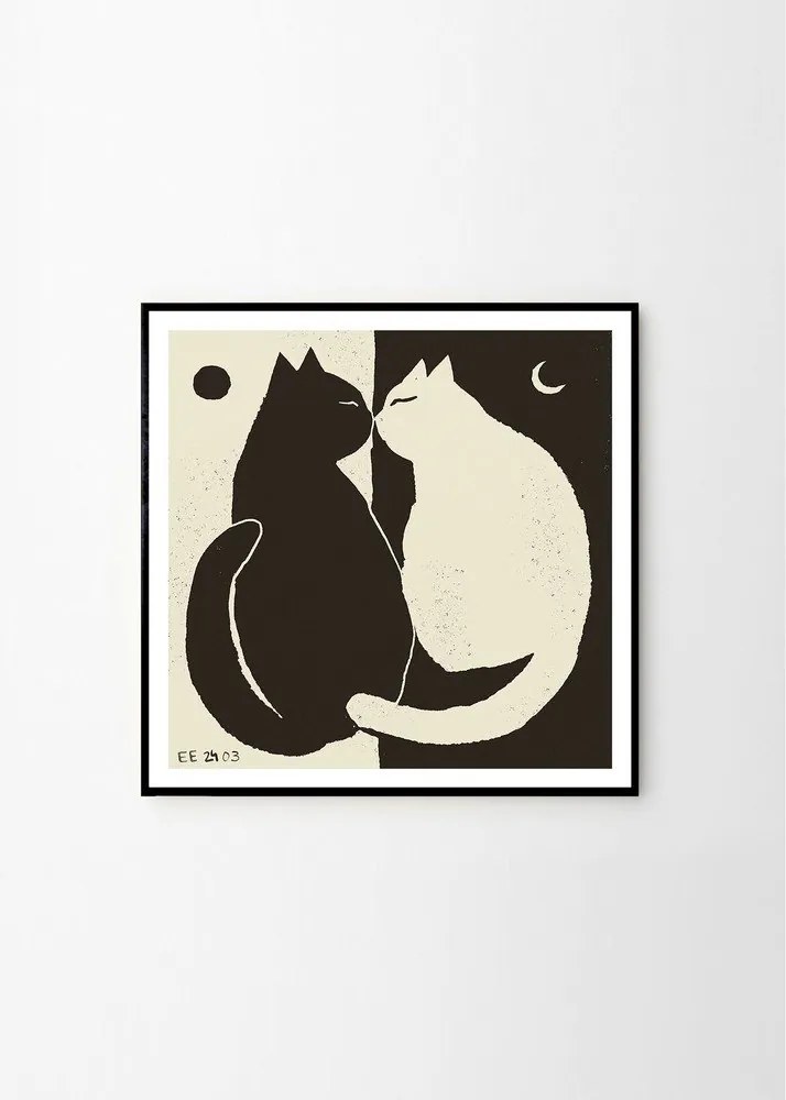 Plakat 50x50 cm You and Me – Enikő Katalin Eged – The Poster Club