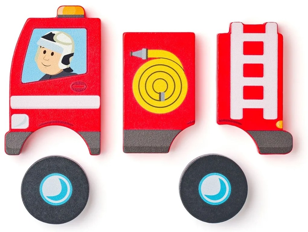 Woody Puzzle Baby Strażak