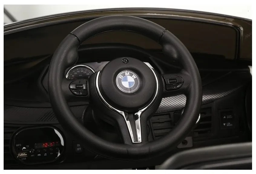 Auto na akumulator bmw x6 srebrny lakierowany