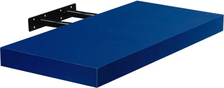 Półka ścienna STILISTA Volato niebieska, 90 cm