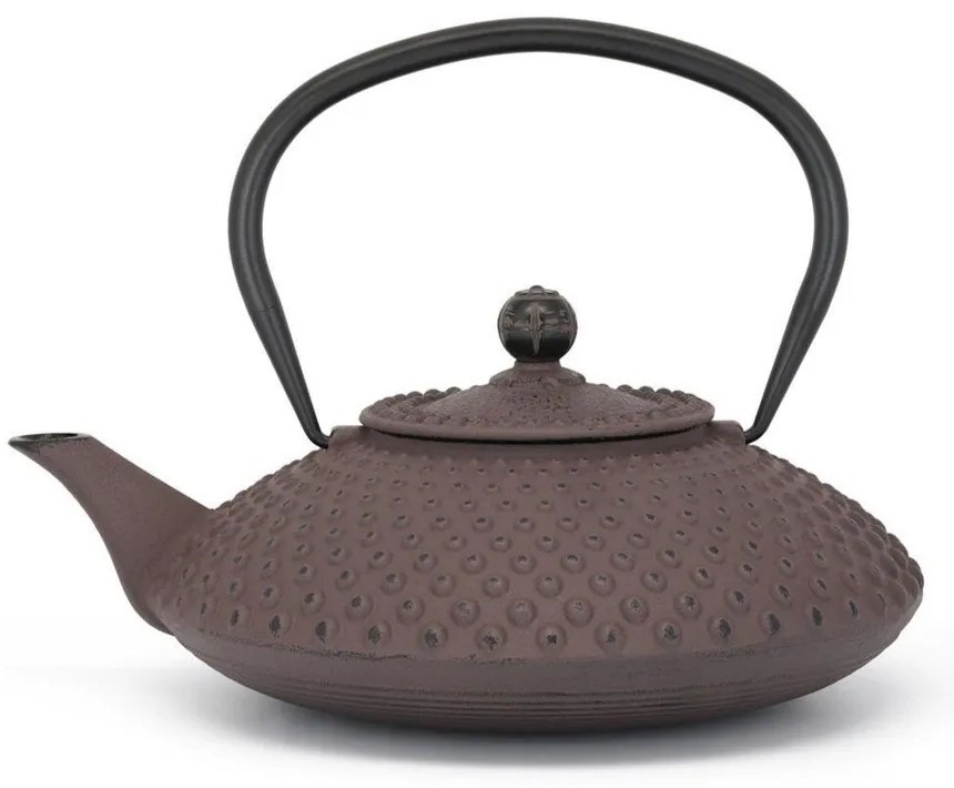 Bordowy żeliwny dzbanek do herbaty 1,25 l Xilin – Bredemeijer