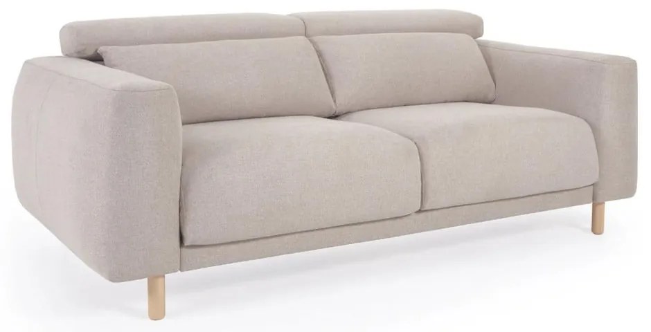 Beżowa sofa 215 cm Singa − Kave Home