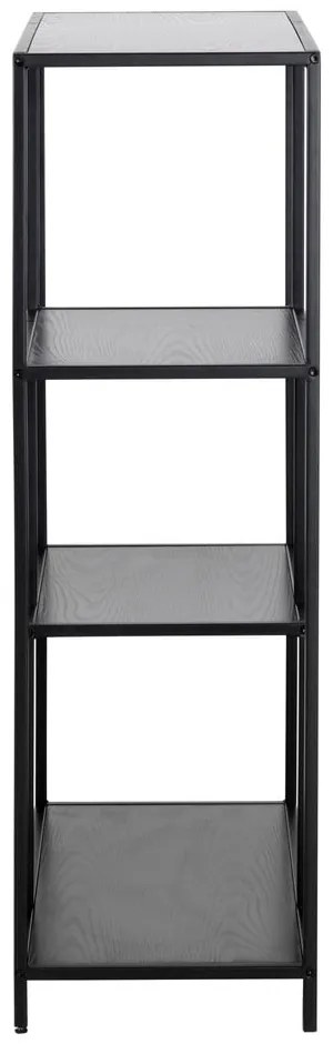 Czarny regał 77x114 cm Seaford – Actona