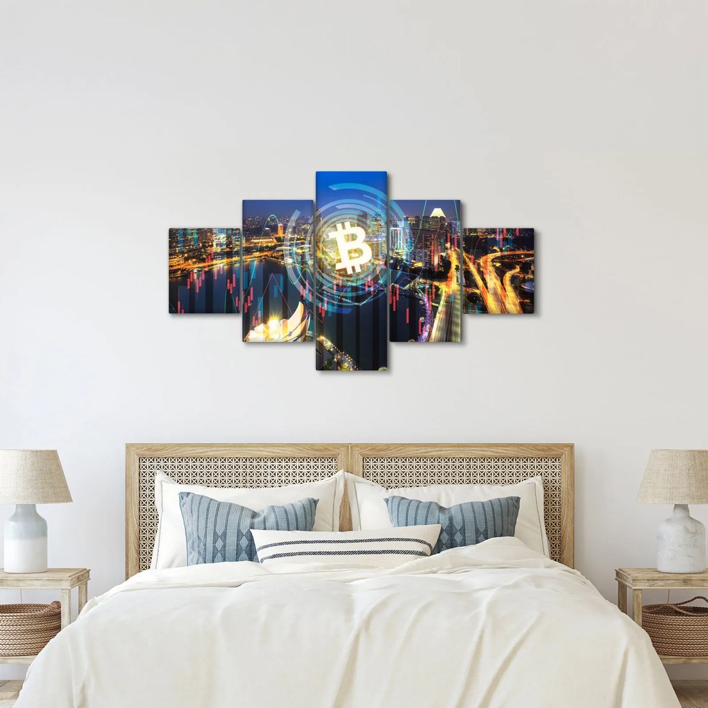 Obraz - Miasto Inwestycji (125x70 cm)
