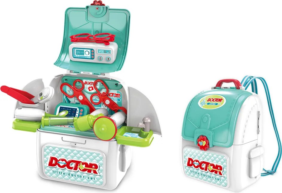 Buddy Toys BGP 2114 Zestaw lekarski dla dzieci w plecaku