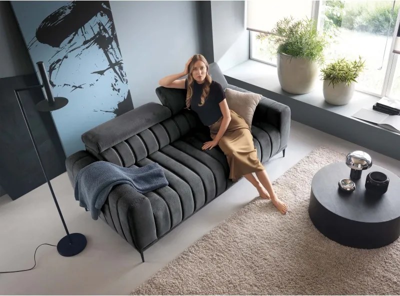 Sofa GANDI 160 RELAX włoski system z funkcją spania ONTARIO 19 WERSAL