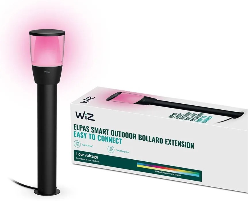 Inteligentna lampa zewnętrzna LED 4 W Bollard Extension – WiZ