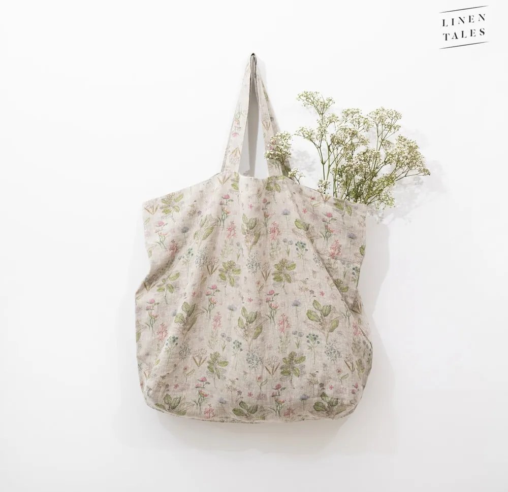 Lniana torba na zakupy – Linen Tales