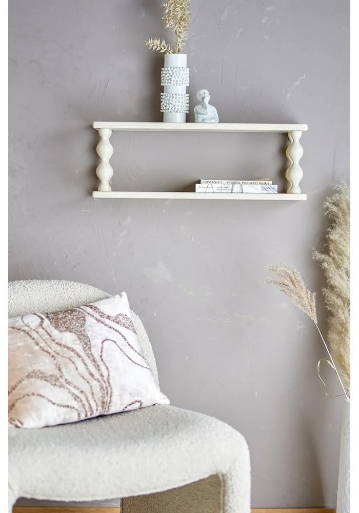 Biała wielopoziomowa półka 60 cm Salino – Bloomingville