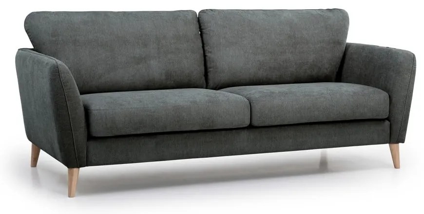 Antracytowoszara sofa Scandic Oslo, 206 cm