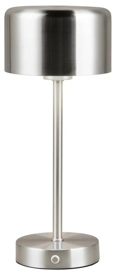 Lampa stołowa LED w kolorze srebra ze ściemniaczem (wys. 30 cm) Jeff – Reality