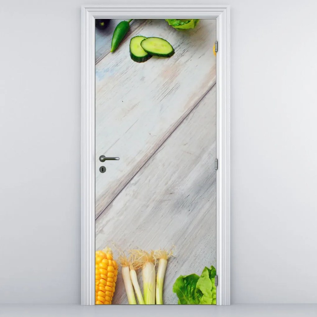 Fototapeta na drzwi - Warzywa (95x205cm)