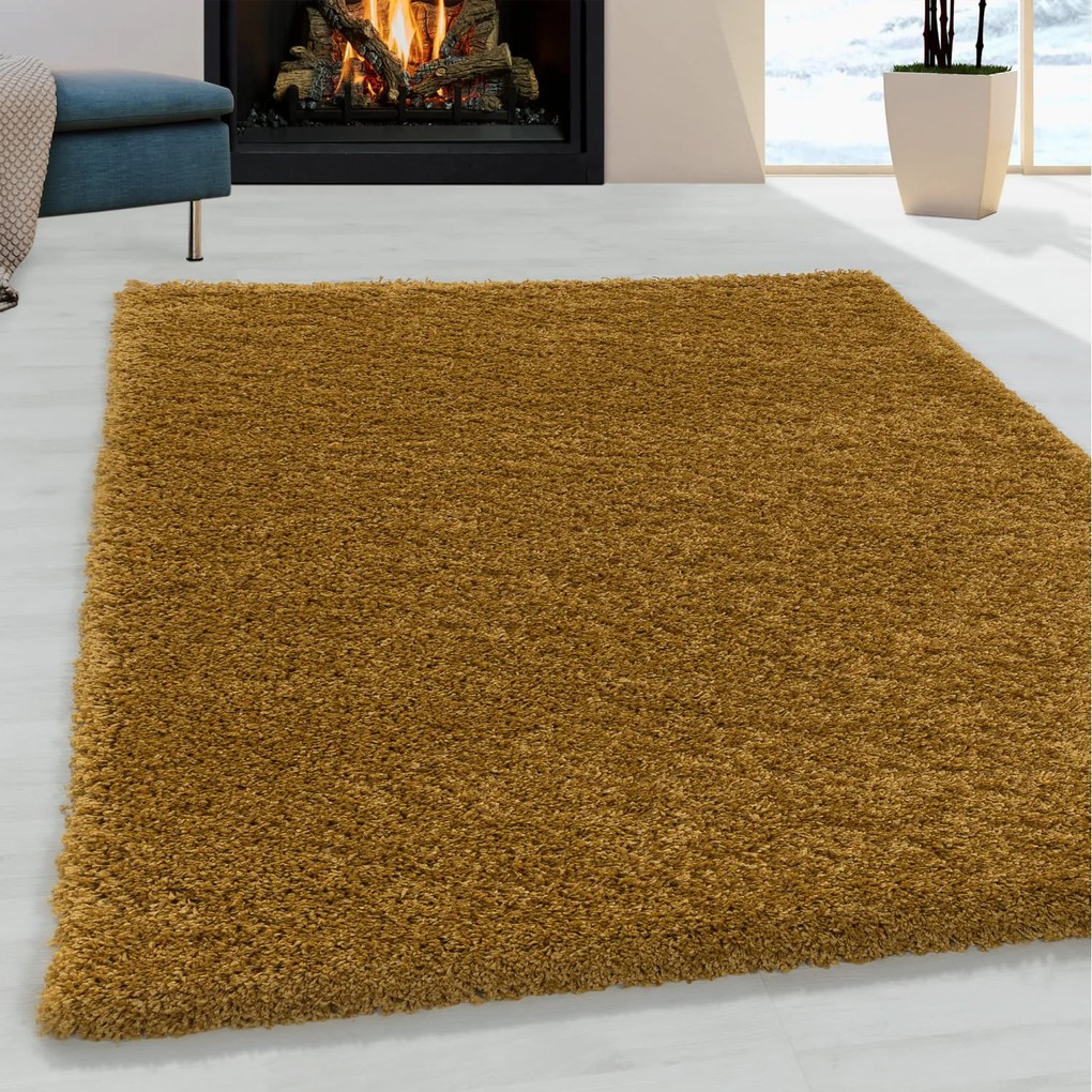 Dywan shaggy Sydney miodowy 60 cm x 110 cm