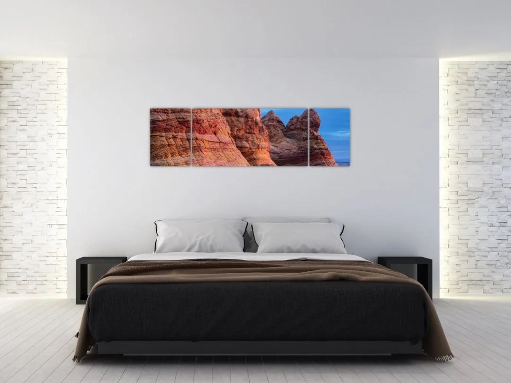 Obraz - Fale klifowe (170x50 cm)