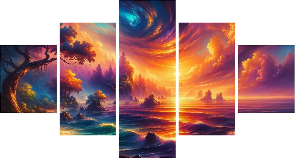 Obraz - Magiczny świat (125x70 cm)