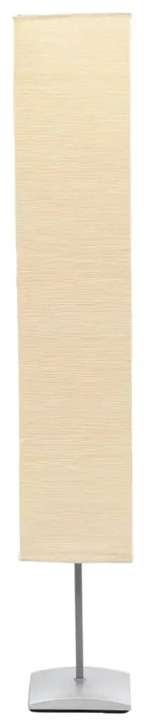Beżowa lampa podłogowa z papieru ryżowego W2-E44